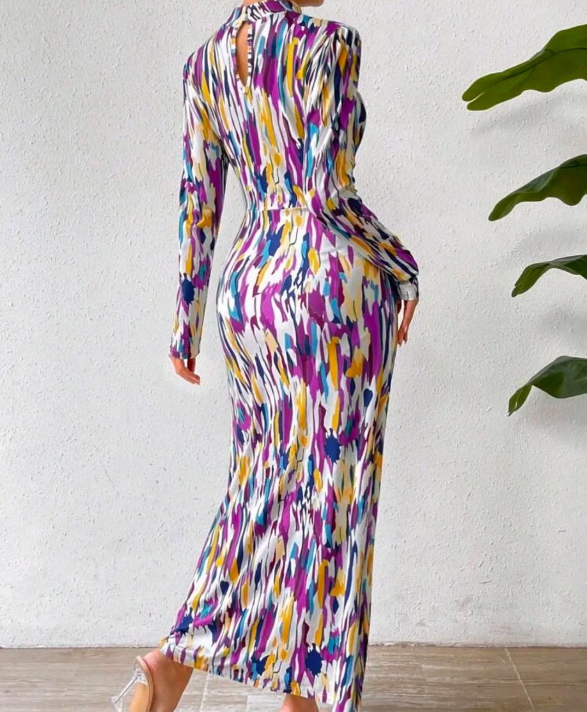 Printed Dress M
