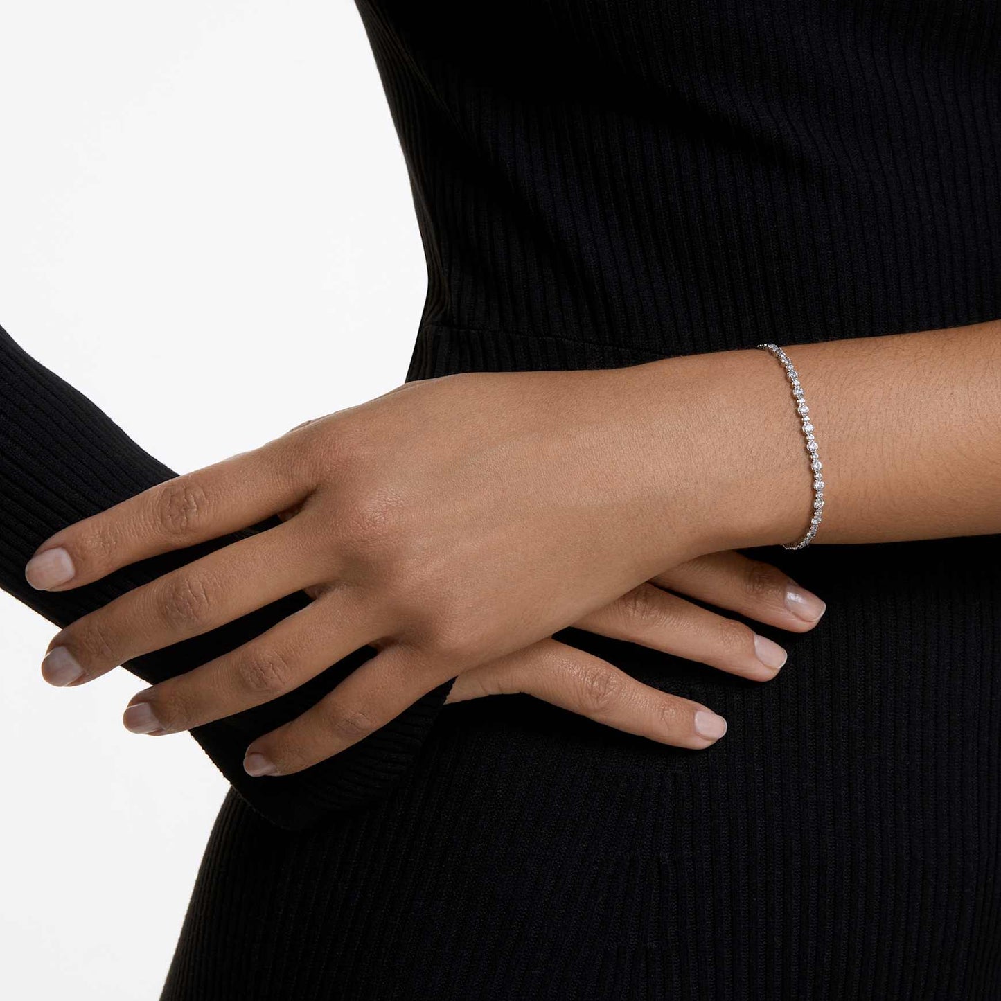 Bracelet - Yellow Gold & SWAROVSKI crystals.