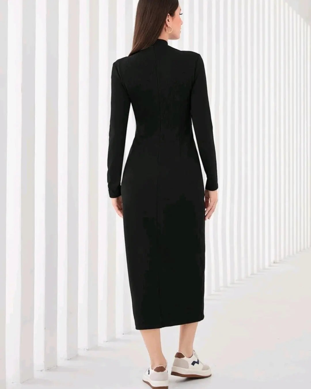 Dress, XL, black