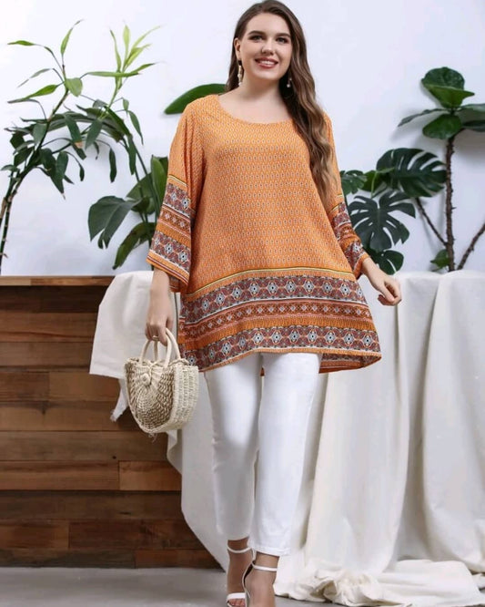 Top, 1XL, cotton